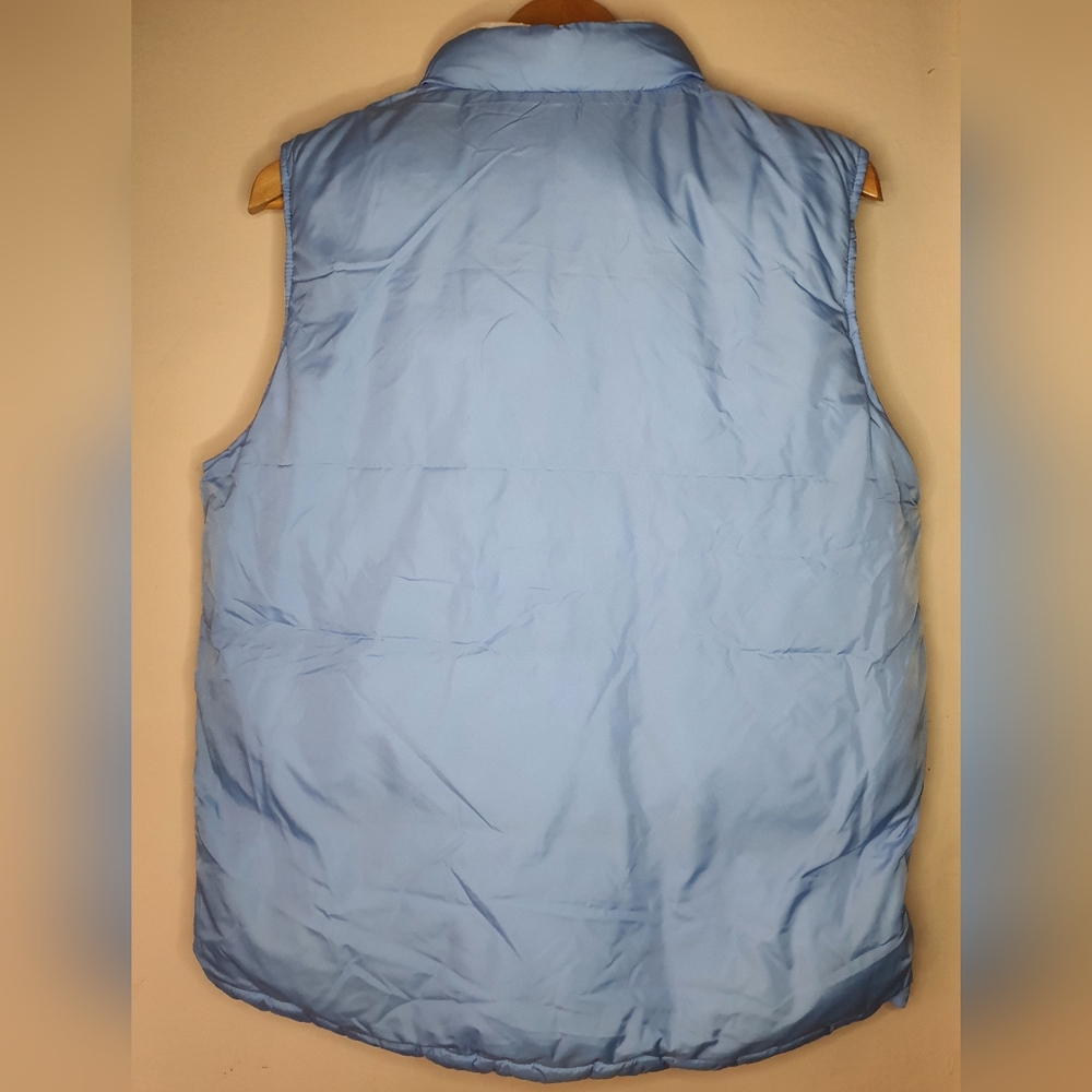 Lands' End Reversible Down Vest Kids 18-20 XL NWT - Picture 2 of 10